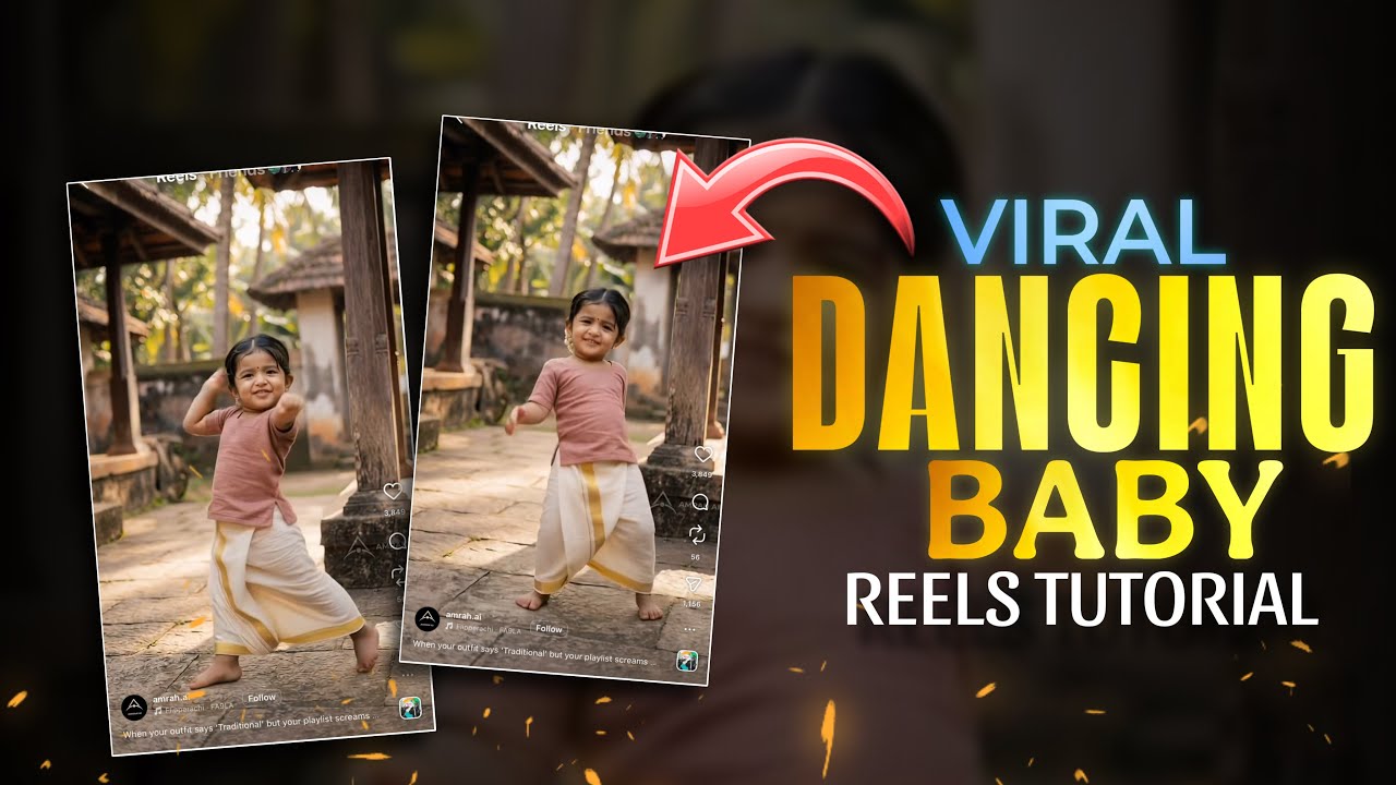NEW VIRAL DANCE BABY VIDEO EDITING TUTORIAL | REELS TRENDING TUTORIAL | ASIF OMAR  | IMAGE TO VIDEO