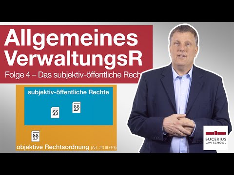 Subjective Public Law | General Administrative Law | Episode 4