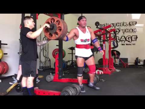 RAW HIGH SQUAT FOOTAGE| Feat: Mark Bell and Silent Mike
