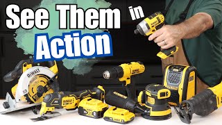 Dewalt 20v 7 piece kit with Cordless Sander Review and Details