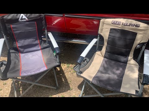 ARB AIRLOCKER And ARB TOURING Camping Chair Review