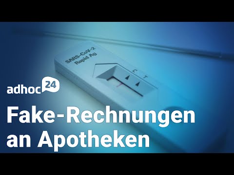 Fake-Rechnungen an Apotheken / FDP bremst Lauterbach / Grüne wollen kostenlose Tests