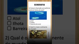 Quiz de Geografia
