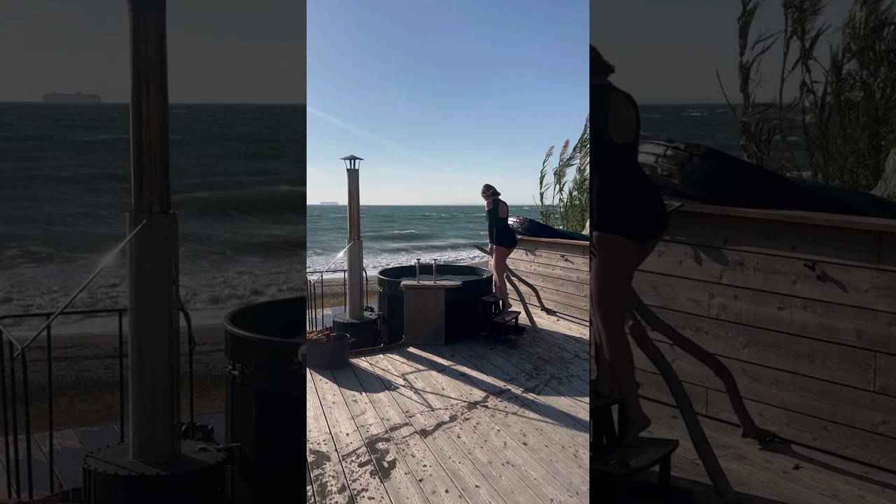 ビーチサウナゆうみは夢みたいな場所🏟️ #beach