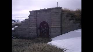 The Corpse Cooler - Vault of Abandoned Mountainview Cemetery NW of Helena, Montana