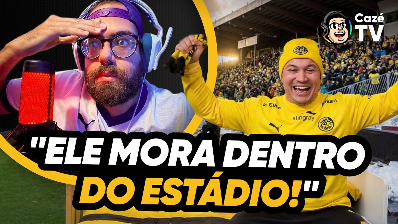 A HISTÓRIA DO BRASILEIRO QUE MORA DENTRO DO ESTÁDIO DO BODØ/GLIMT!