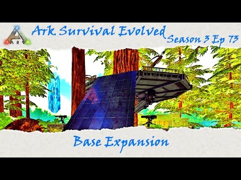 Ark Survival Evolved S3E73: Redwood Tree House upgrade!