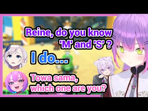 Towa Asks Reine About 'M' or 'S', Then Vivi Asks Towa Which One She is! with Okayu!!!