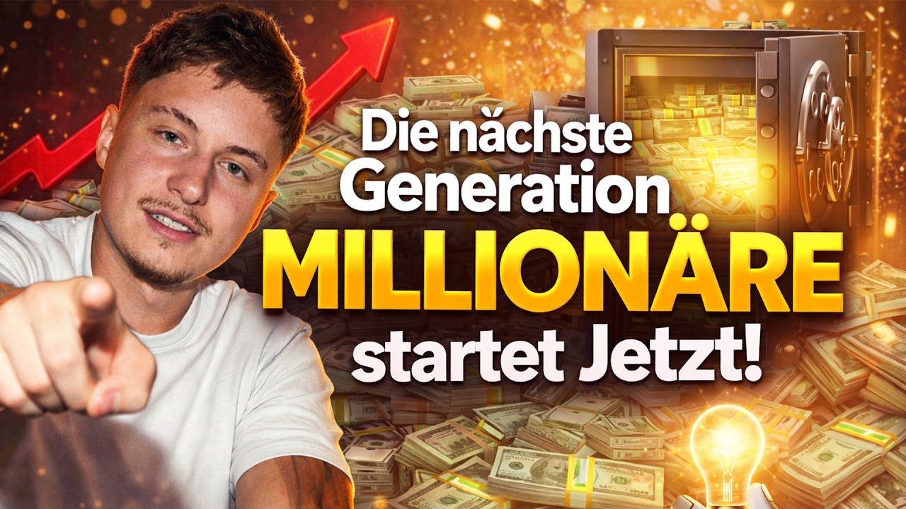 Die nächste Generation Millionäre startet Jetzt!