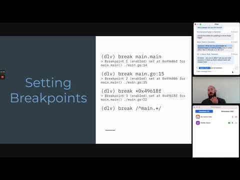 Go Naviro Webinar - Best Practice for Debugging in Go - Derek Parker