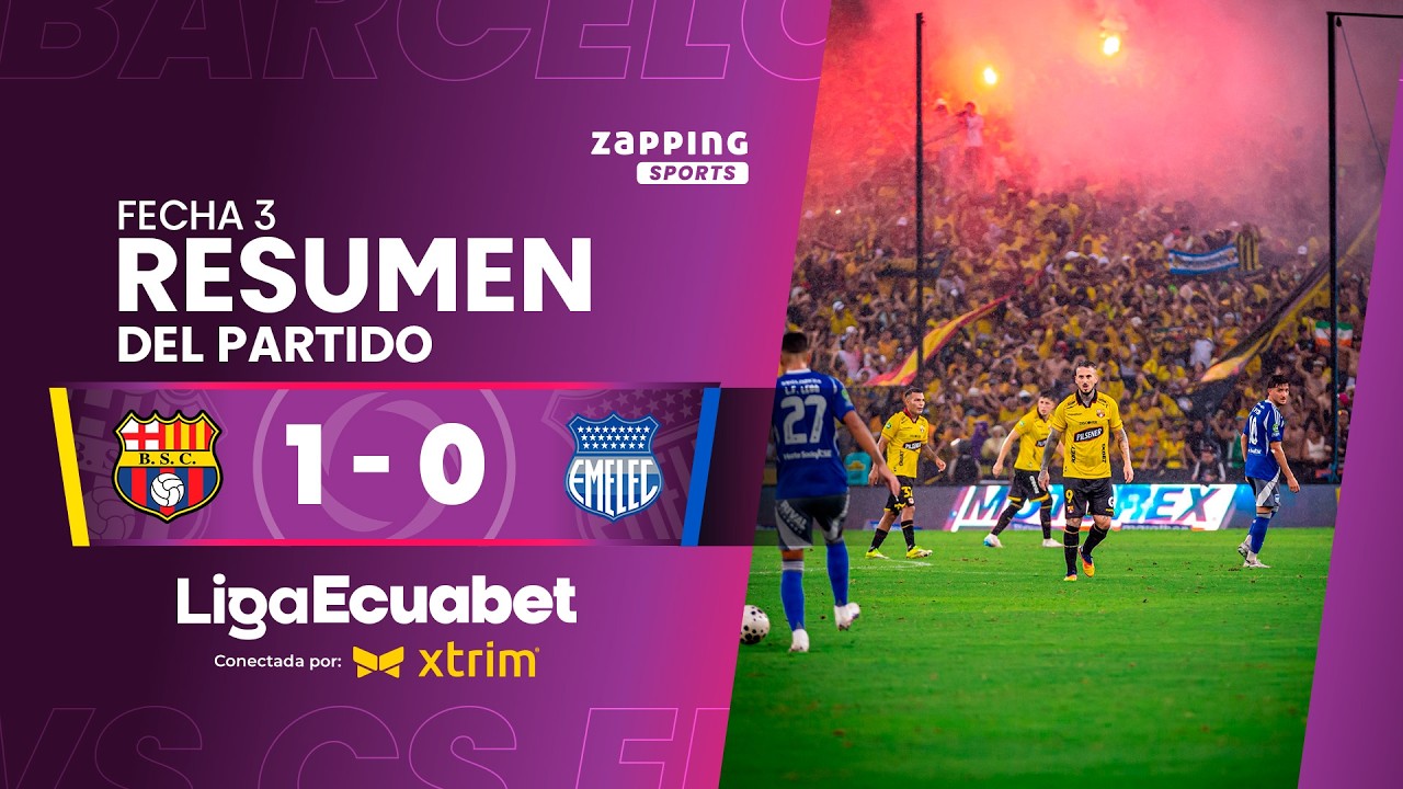 Barcelona SC Guayaquil vs Emelec Highlights