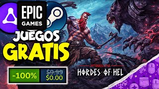 10 JUEGOS GRATIS DE STEAM + EPIC GAMES + AMAZON LUNA + REBAJAS DE INVIERNO y OFERTAS DE ENEBA