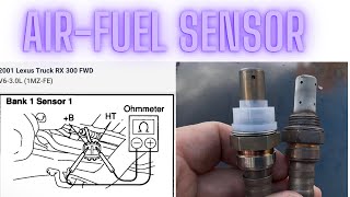2001 Lexus RX 300 Air/Fuel Sensor Bank 1 Sensor 1 (P1130)