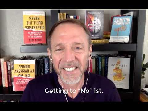 Mastering Negotiation Strategies "Getting To No 1st"