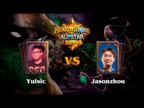 [RU] Yulsic vs Jasonzhou | Hearthstone ALLSTAR 2016 | Group D