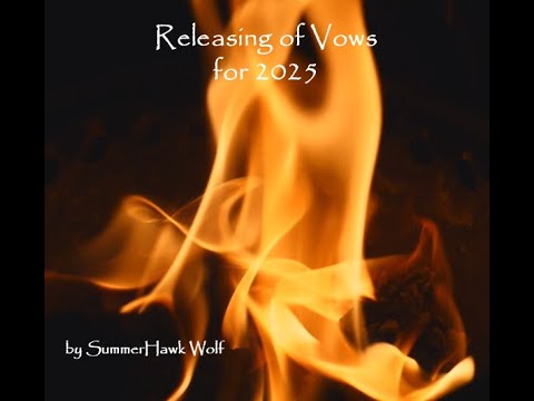 Releasing of Vows for 2025