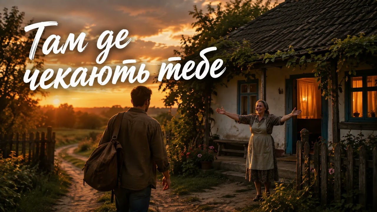 Там, де чекають тебе — душевна українська пісня про рідний дім, маму та любов