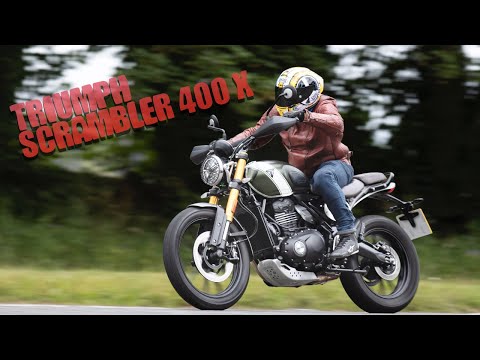 Triumph Scrambler 400 X EXCLUSIVE FIRST RIDE