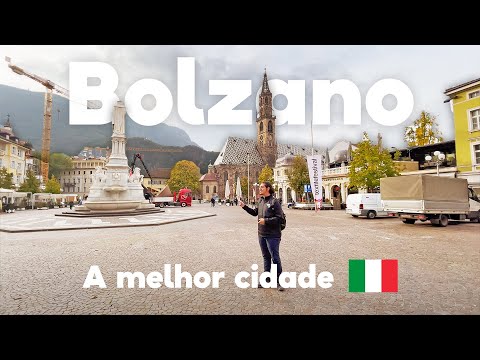 Bolzano: conhecendo a MELHOR CIDADE da Itália! Nossas primeiras impressões