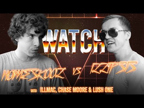 WATCH: HOMESKOOL vs ILLIPSIS with ILLMAC, CHASE MOORE & LUSH ONE