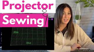 How to Use a Projector for Sewing Patterns (Beginner Setup + Calibration Tutorial)