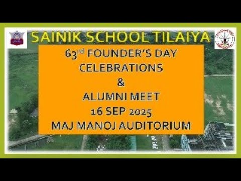 63rd Founder's Day Celebrations & Alumni Meet 16 Sep 2025