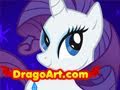 How to Draw Rarity, Rarity, My Little Pony, Step by ...