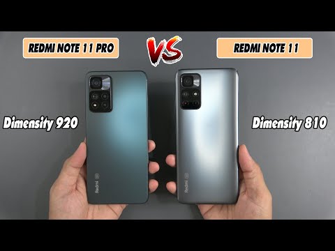 Xiaomi Redmi Note 11 Pro vs Redmi Note 11 | SpeedTest and Camera comparison