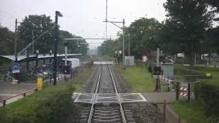 preview picture of video '[cabinerit] A train driver's view: Uitgeest - Haarlem, DDZ, 08-Aug-2014.'
