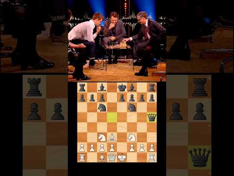 Magnus Carlsen checkmates Bill Gates in just 12 seconds 🔥 #shorts #chess