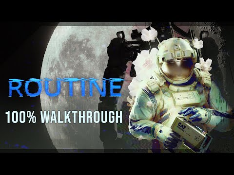 ROUTINE 100% Walkthrough (Sci-Fi Survival Horror) (All collectibles & Achievements)