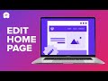 ️ How To Edit A WordPress Homepage Easily Effectively