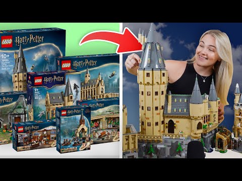 I Built The $1000 LEGO Hogwarts Castle!