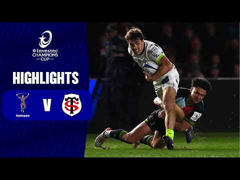 Instant Highlights - Harlequins v Stade Toulousain Round 2 │ Investec Champions Cup 2023/24