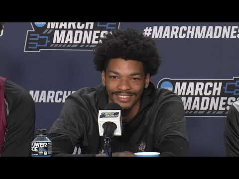 Texas Southern players speak before the NCAA Tournament First Four #marchmadness