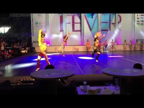 Ola Zacharewicz, Dziyana Kuzniatsova 1/8 IDO DISCO DANCE CHAMPIONSHIPS CHOMUTOV 2018