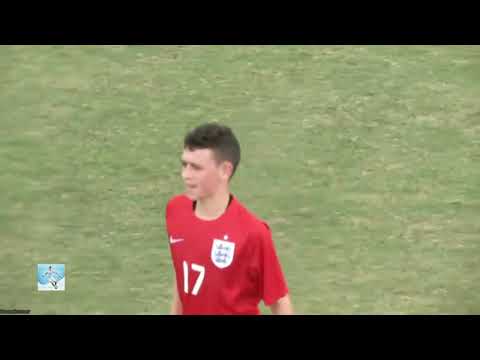 15 Years Old Phil Foden Magic vs Brazil U16 | Team Foden