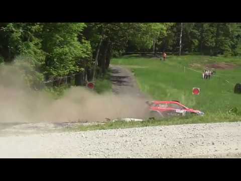52. Rajd Dolnośląski 2018 Duszniki Arena - B 2 Byśkiniewicz/Wisławski wycieczka poza drogę