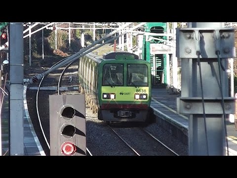 IE 8520 Class Dart Train number 8638 - Sydney Parade Station, Dublin