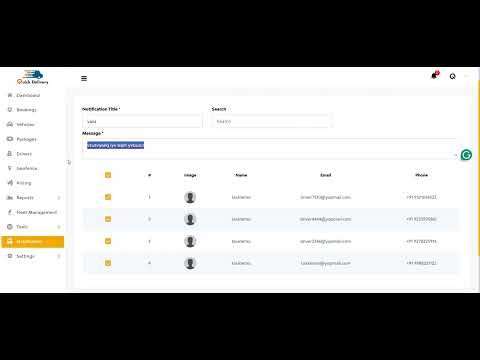 Messaging Console: Send Alerts and Push Notifications