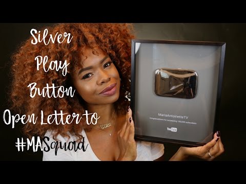 Unboxing Silver Play Button | Open Letter to #MASquad