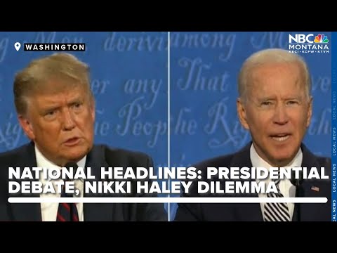 NATIONAL HEADLINES: Iran crash investigated, Nikki Haley's dilemma, presidential debates