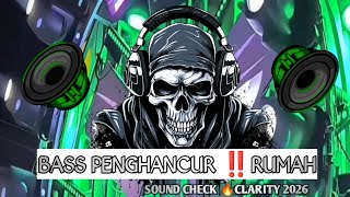 Download lagu DJ PENGHANCUR RUMAH‼️YANG DI PUTAR HPRO ‼️#soundcheck mp3