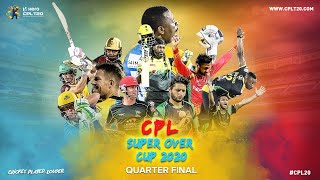 CPL SUPER OVER CUP | QUARTER FINAL 3 RUSSELL V DE VILLIERS | #CPL20 #CPLSuperOverCup