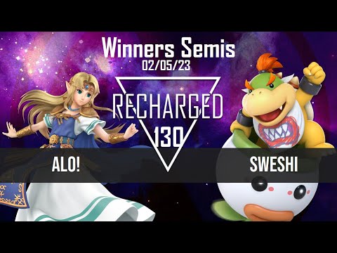 Recharged #130 Winners Semis - Alo! (Zelda) vs Sweshi (Bowser Jr.) - SSBU Tournament