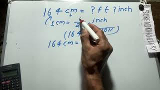 Convert 164 Cm Height In Feet | 164cm Me Kitne Feet Hote Hai | cm In Feet