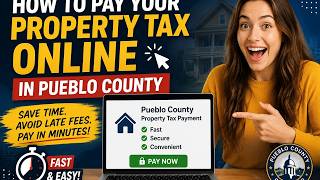 How to pay your property tax online in Pueblo County