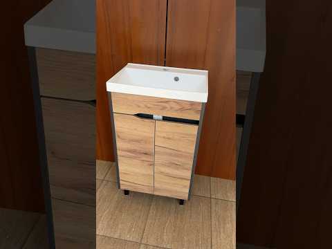 Тумба напольная Vivia Loft Д2 с умывальником Idea 60, дуб эко - фото 1 - id-p3098121682