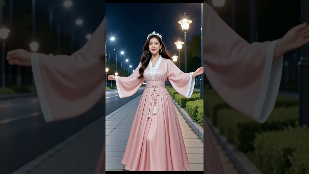 ​這轉場太絲滑了！從校園女神到優雅公主，完全捨不得眨眼 ✨ Smooth transitions! From school girl to elegant princess! ✨