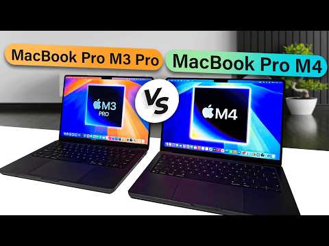 MacBook Pro M4 Vs M3 PRO - The M4 CRUSHES M3 PRO!